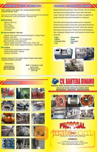 Jasa Rewinding Gulung Dinamo Machining Engineering Cikarang Bekasi Karawang