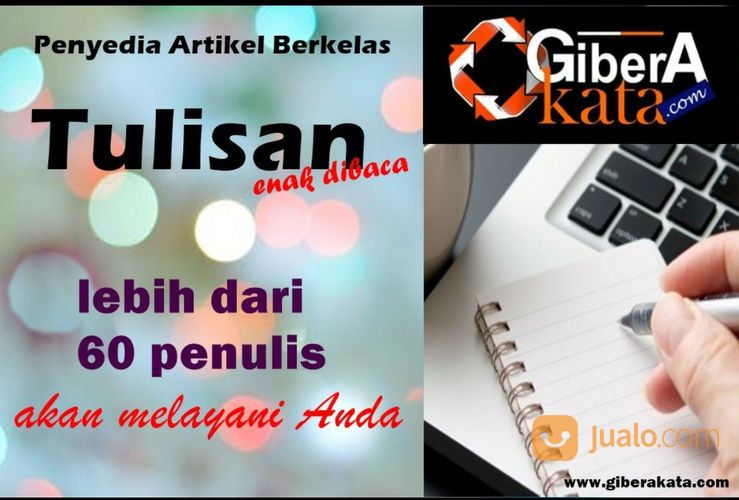 Gibera Kata: Jasa Penulisan Artikel SEO/Non-SEO, Copywriting & Deskripsi Produk Berkualitas.