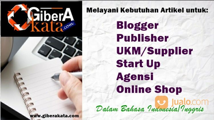 Gibera Kata: Jasa Penulisan Artikel SEO/Non-SEO, Copywriting & Deskripsi Produk Berkualitas.