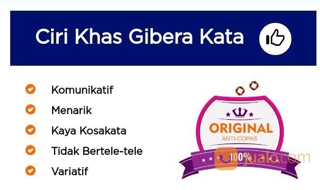 Gibera Kata: Jasa Penulisan Artikel SEO/Non-SEO, Copywriting & Deskripsi Produk Berkualitas.