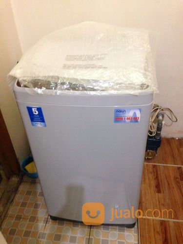 MESIN CUCI MERK AQUA BELI 2 Bulan Lalu Belum Pernah Dipakai,Masih Orisinil