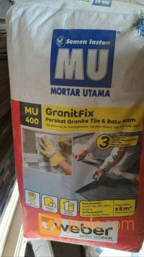 MU 400 GranitFix Mortar Utama 400 Perekat Granite Tile Dan Batu Alam