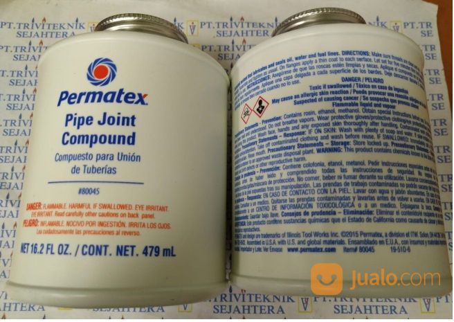 Permatex Pipe Joint Compound 80045,Lem Sealant Teflon Ptfe Seal 51D