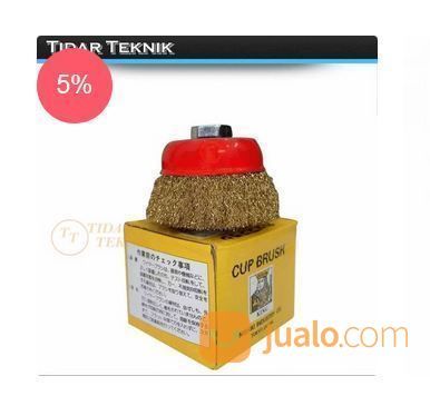 Sikat Mangkok - Sikat Kawat KING 3 Inch Cup Brush Untuk Gerinda