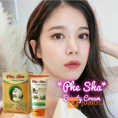 Phe Sha Beauty Cream Perawatan Penghilang Jerawat Alami 100% Original