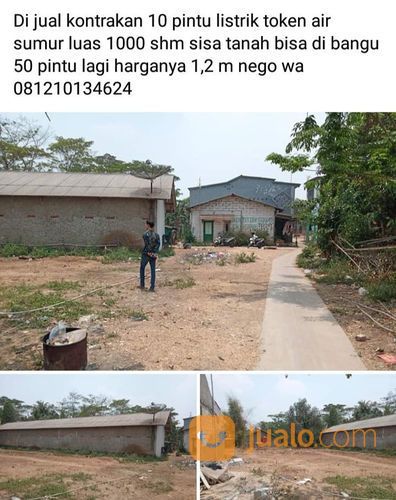 Kontrakan 10 Pintu Luas 1000 Di Cikarang Selatan