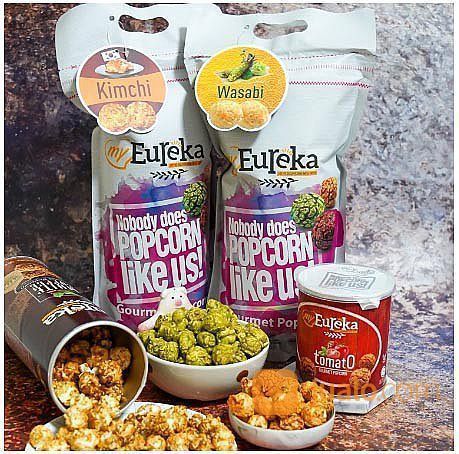 Popcorn Eureka Alumunium Pack Kemasan 140 Gr Made In Malaysia Pop Corn Snack Khas Lezat Gurih