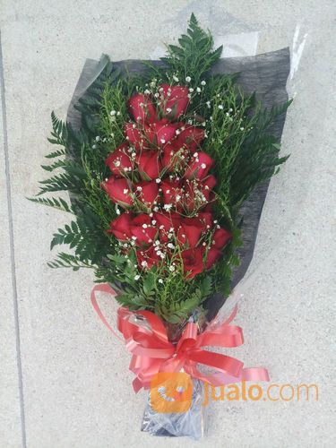 Buket Mawar Merah Segar