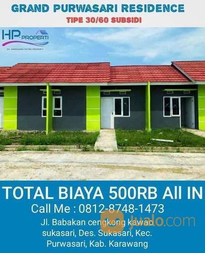 Perum Subsidi Dp 0%, GRAND PURWASARI RESIDENCE