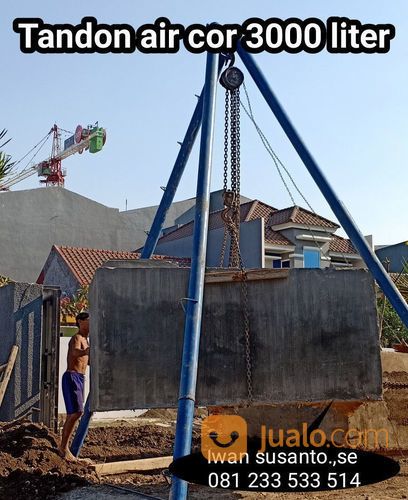 Tandon Air Cor Malang , Septictank Beton