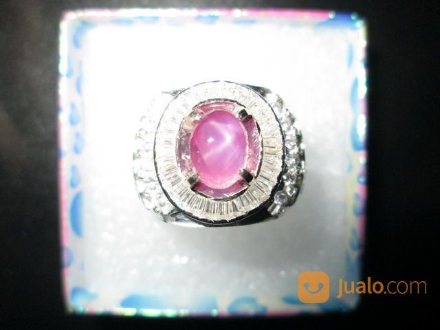 Natural Pink Safir Selon Ster Kecil Pedes Kwalitas Top SF001