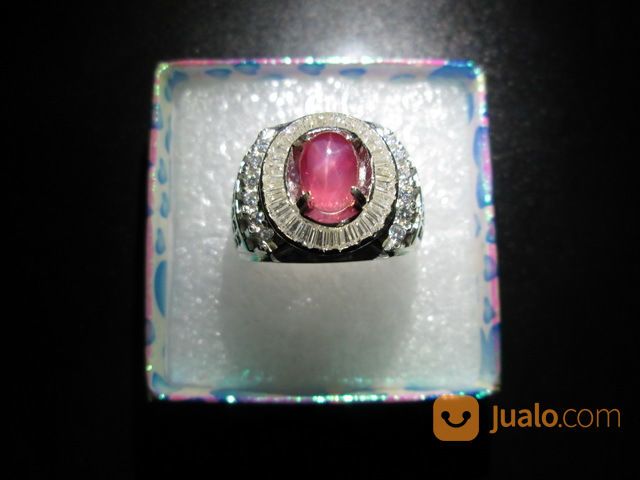 Natural Pink Safir Selon Ster Kecil Pedes Kwalitas Top SF001