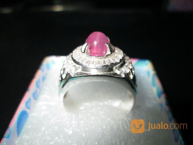 Natural Pink Safir Selon Ster Kecil Pedes Kwalitas Top SF001