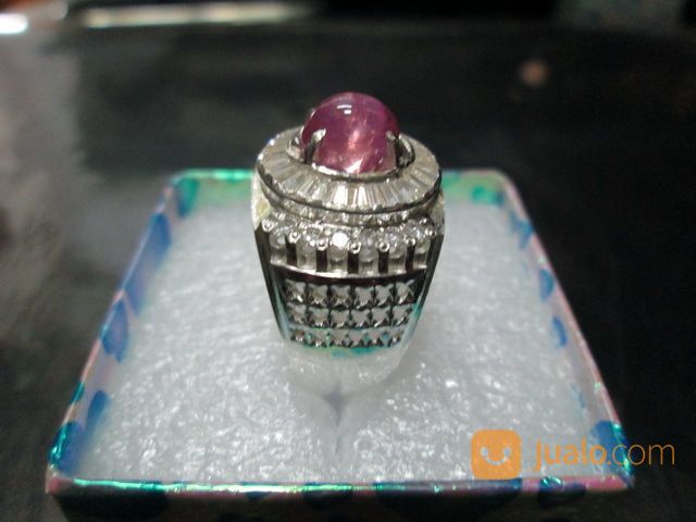 Natural Pink Safir Selon Ster Kecil Pedes Kwalitas Top SF001