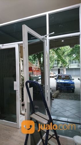 Pemasangan Pintu Kaca Alumunium Kaca Mati Alumunium Jendela Alumunium