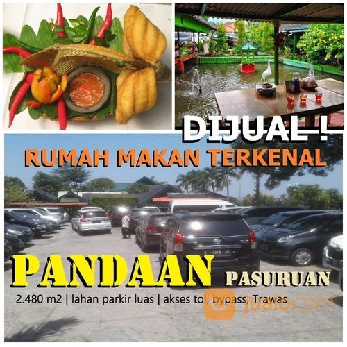 Rumah Makan Pandaan Pasuruan Menuju Tretes Trawas Resto MURAH Hanya 2,75 Jt/M