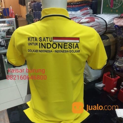 Kaos / Kaus Bahan Lacoste KATUN Partai GOLKAR 2020-2021 Terbaru