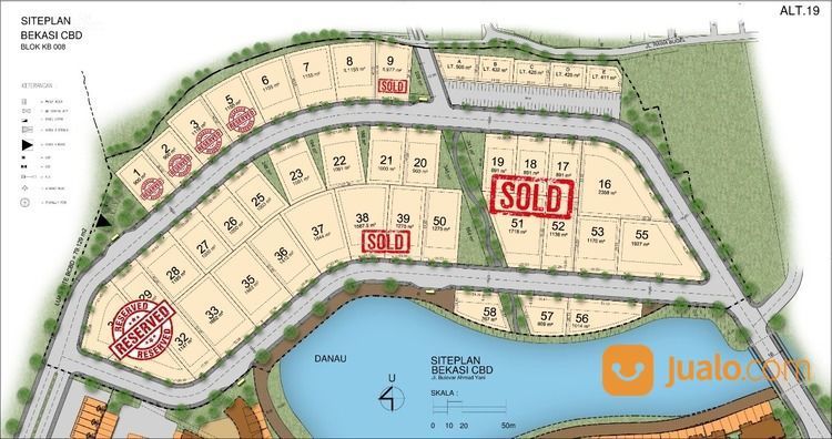 Kavling Komersial BCBD Central Business District Summarecon Bekasi