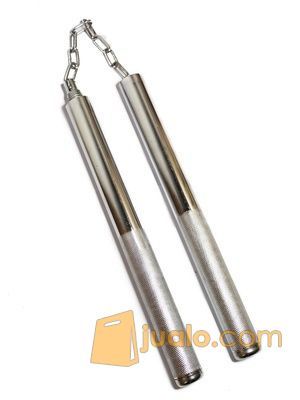 Double Stick Besi (Nunchaku) Sambung Jadi Tongkat
