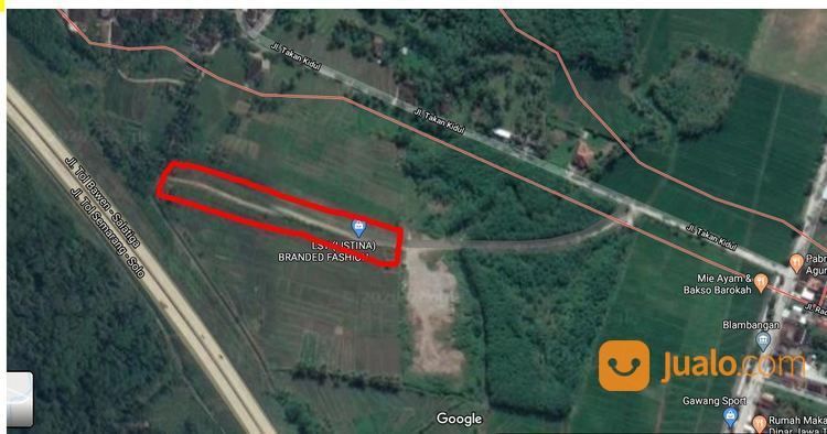 Tanah Ex Sawah Untuk Peternakan Pabelan