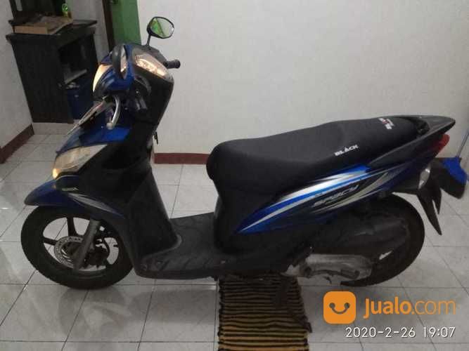 Sepeda Motor, Honda Spacy, Biru Hitam, Tahun 2011.