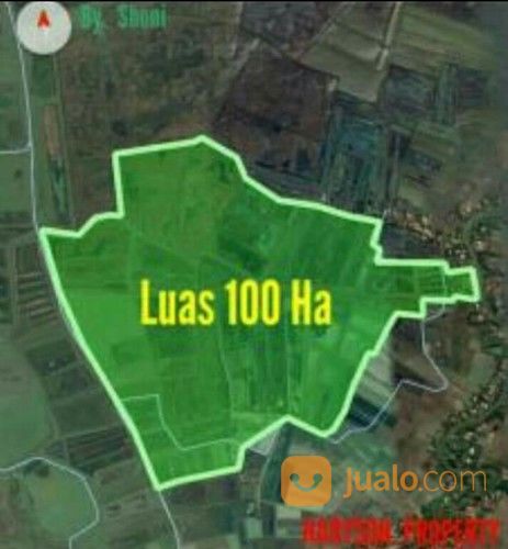 TANAH 100 HEKTAR - MUARAGEMBONG KAB. BEKASI