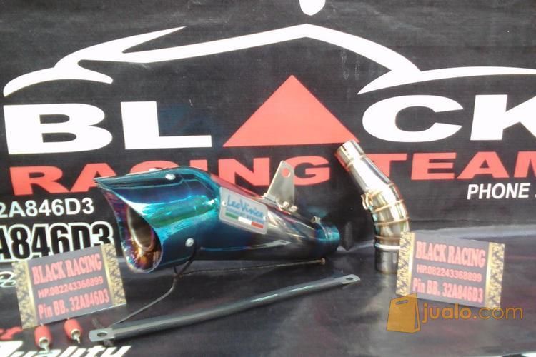 Knalpot Ninja 250/Fi-Carbu-Mono,Cb-Cbr,R15-R25,Scorpion,Mt-25 Leovince Cobra Blue-So