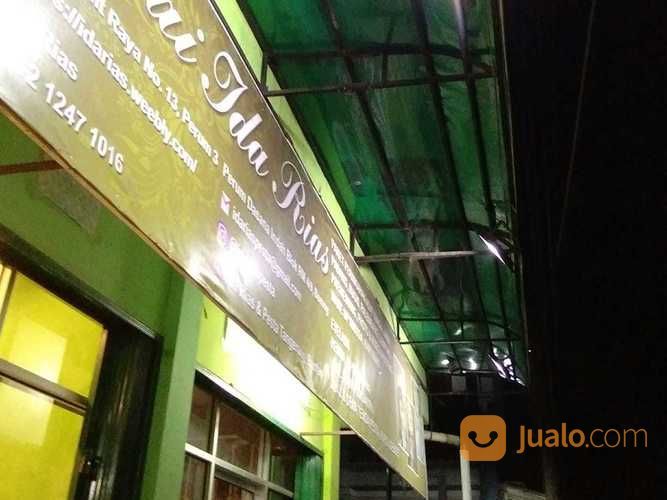 Rangka Besi Plang Merek