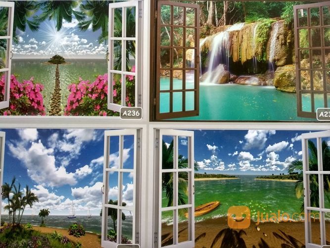 Wallpaper Printing dinding margonda