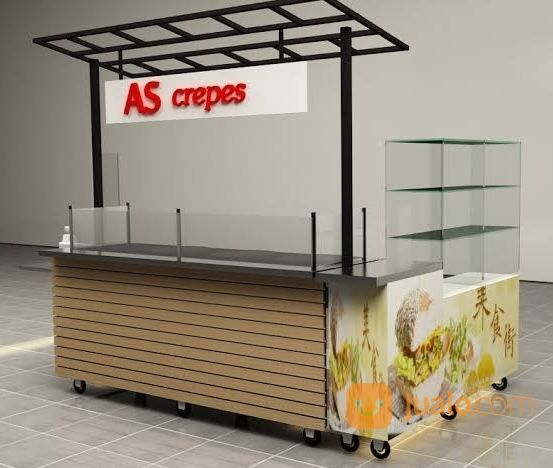 BOOTH COUNTER DISPLAY PLAZA MALL