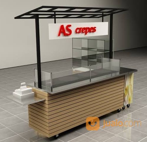 BOOTH COUNTER DISPLAY PLAZA MALL