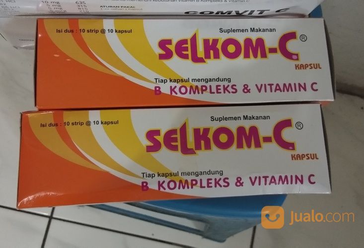 Selcom C Vitamin C 500 Mg Sejenis Becom C