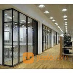 Pasang Plafon-Partisi Gypsum/PVC & Kusen Alumunium