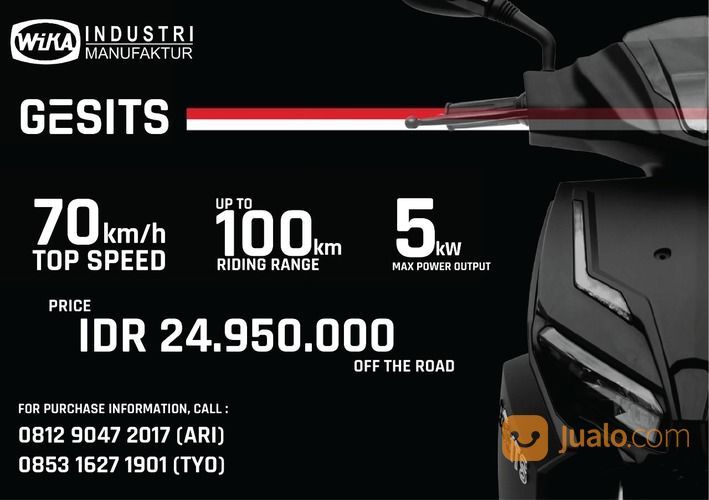 Motor Listrik Gesits G1