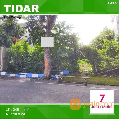 Tanah Kavling Luas 246 Di Tidar Depan Kota Malang _ 209.20