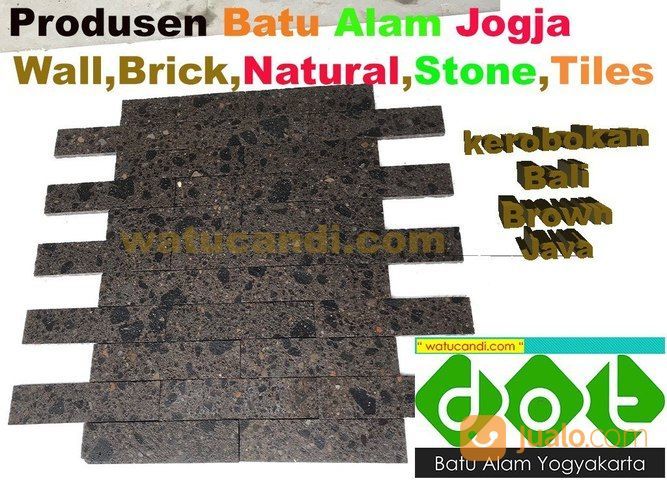 Kerobokan Bali Brown Wall Brick.