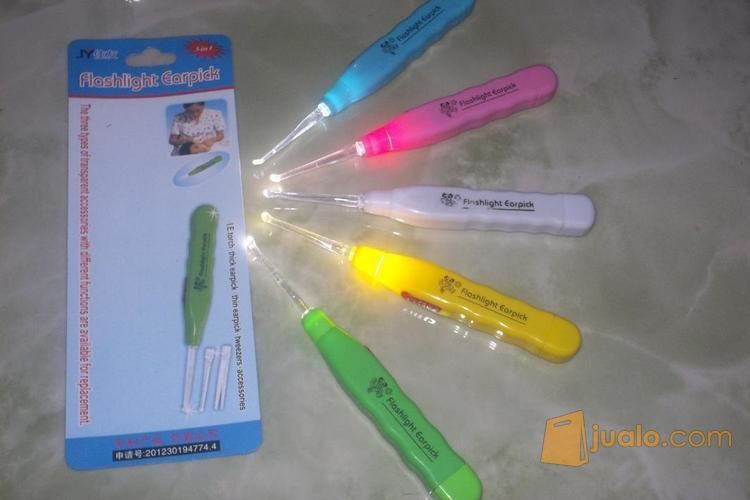 Korek Kuping LED Telinga Lampu | Flash Light Earpick