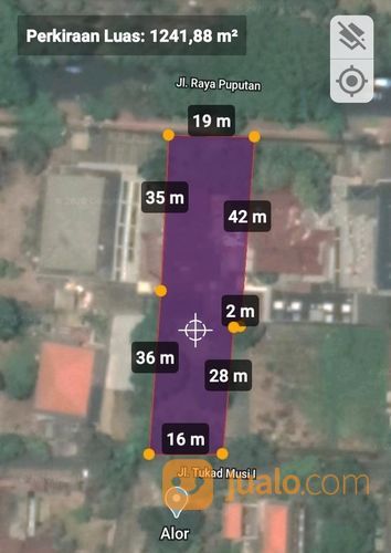 Tanah 12,4 Are Jln. RAYA PUPUTAN Niti Mandala Renon