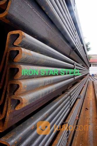 Besi Sheet Pile, Sheet Pile Baja, Turap Baja, U Type Steel Pile, Besi Pancang Baja