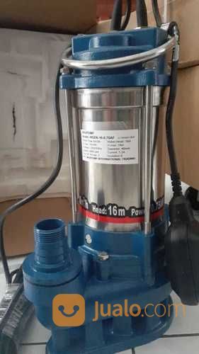Pompa Celup Air Kotor Stainless Submersible Pump 0.75Hp 2Inch Otomatis