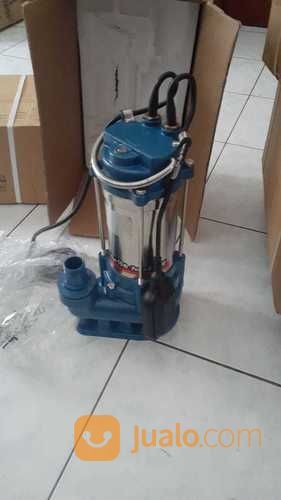 Pompa Celup Air Kotor Stainless Submersible Pump 0.75Hp 2Inch Otomatis