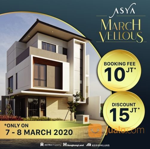 PRICE LIST ASYA JAKARTA GARDEN CITY CLUSTER MATANA