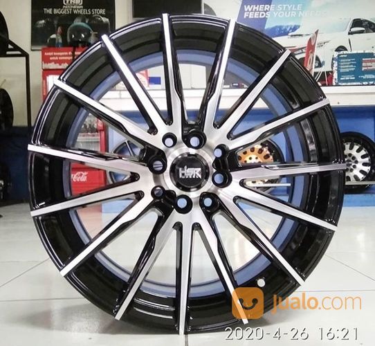 Velg Mobil Murah TARUTUNG 2074 HSR Ring 17 Lebar Inci - Terbaru
