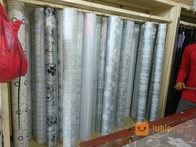 Sticker Sandblast Motif Dan Polos