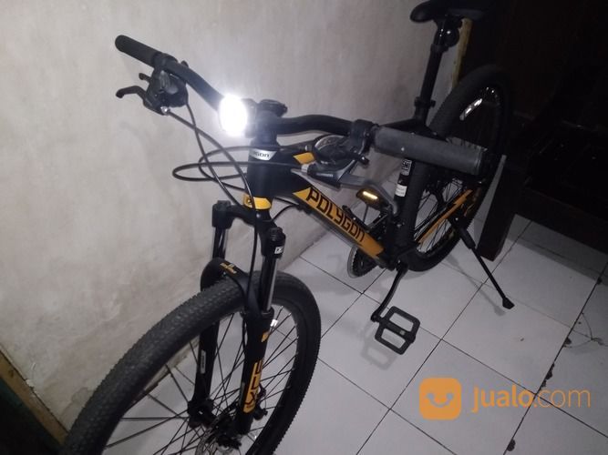 Polygon Cascade 2 2019 MTB 27.5' Black-Yellow Mulus Pembelian 5 Bulan