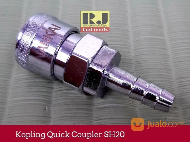 Sambungan Selang Angin Adapter Kompresor Kopling Quick Coupler SH20