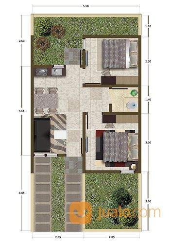 Rumah Subsidi Type 32/60 Grand Sutera Leuwiliang Bogor
