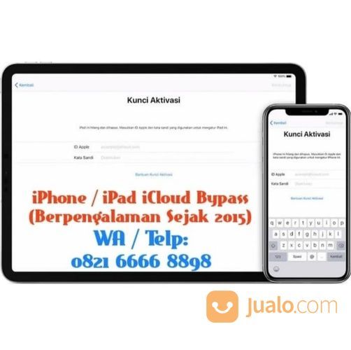 Jasa Bypass ICloud IPhone / IPad (Berpengalaman Sejak 2015)
