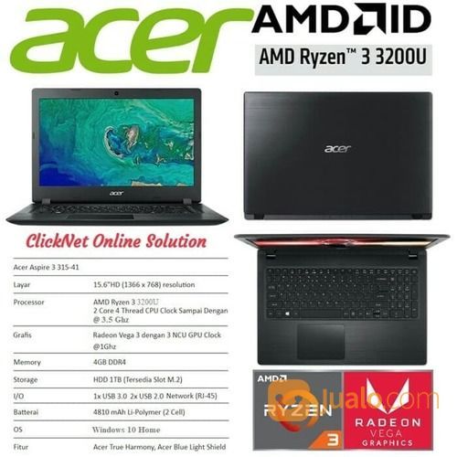 Laptop Baru Bergaransi 2 Tahun