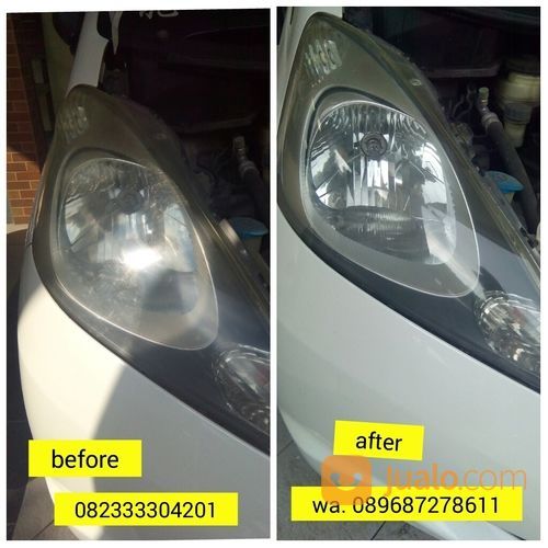 Poles Lampu Mobil Specialis Bersih